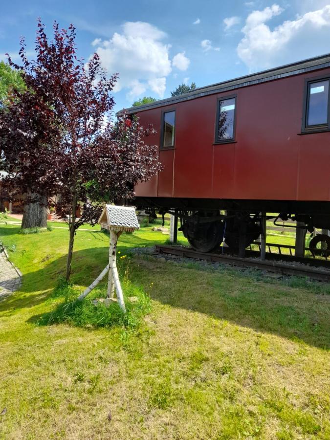 Eisenbahnromantik Im Urlaub Heinsdorfergrund Esterno foto