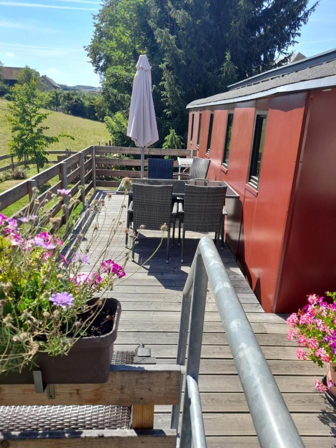 Eisenbahnromantik Im Urlaub Heinsdorfergrund Esterno foto
